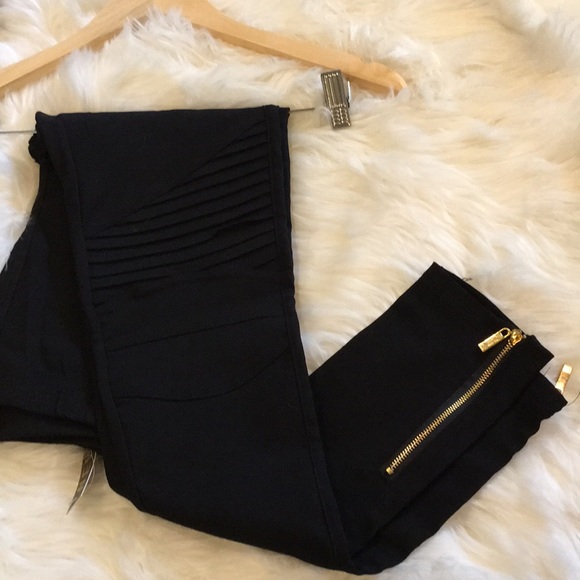 Black Moto Skinny Pants - Picture 4 of 6